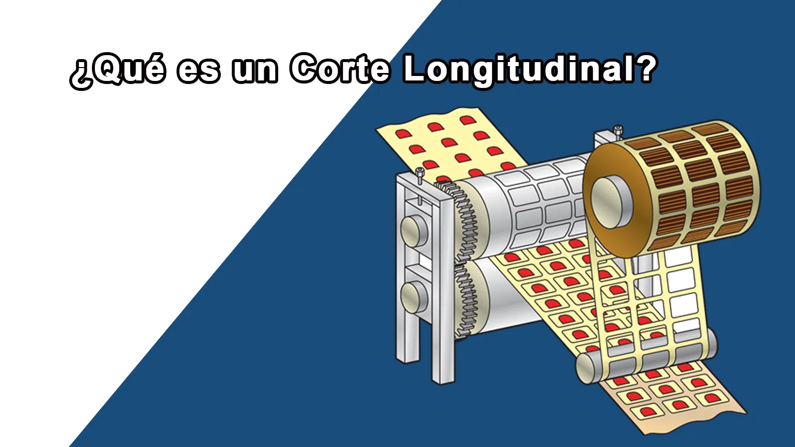 Corte Longitudinal: Qué es, Importancia y Aplicación en Impresión Flexográfica y Etiquetas