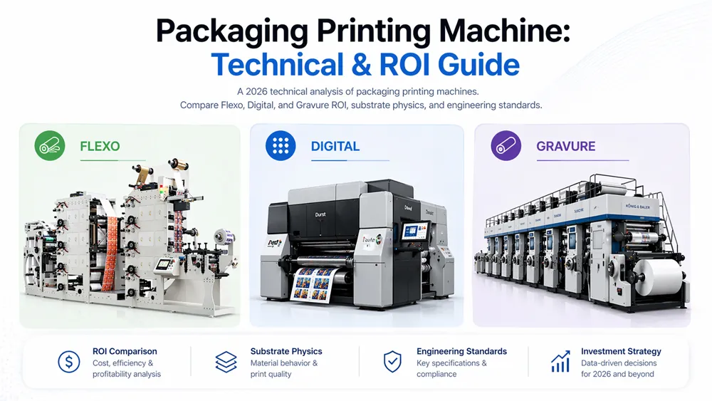 Packaging Printing Machine: Technical & ROI Guide