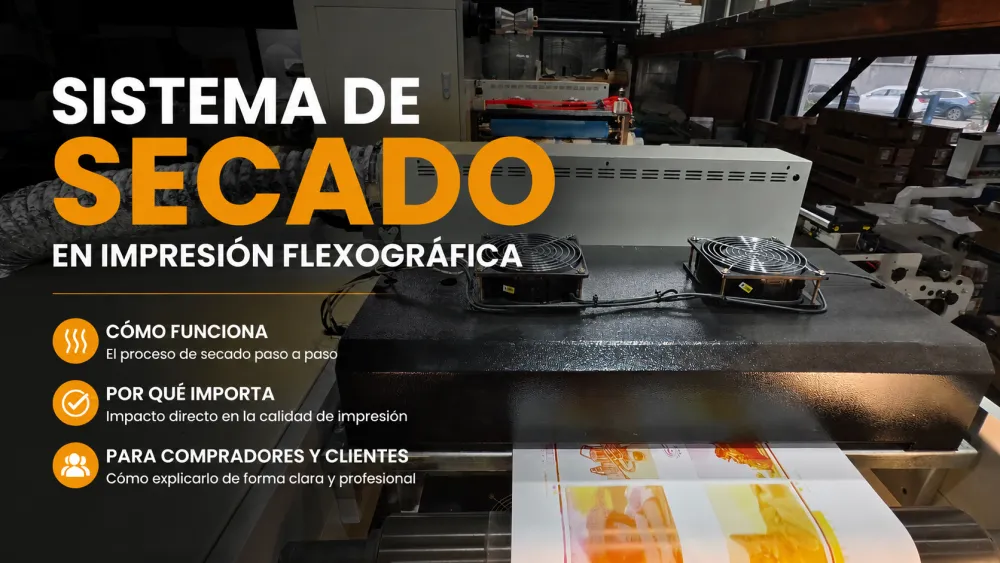 Sistema de Secado en Impresión Flexográfica: Cómo Funciona y Por Qué Importa