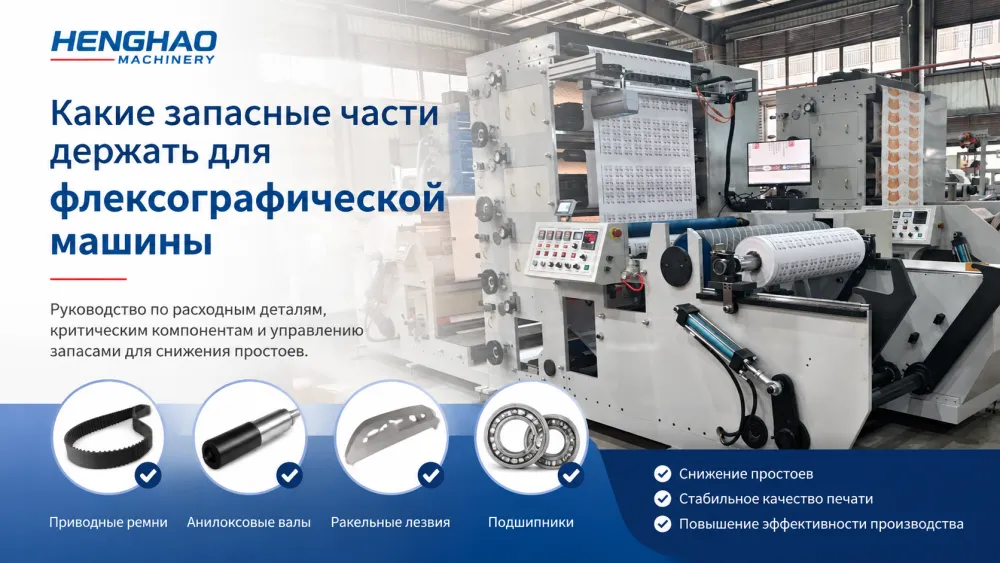 Какие запасные части держать для флексографической машины