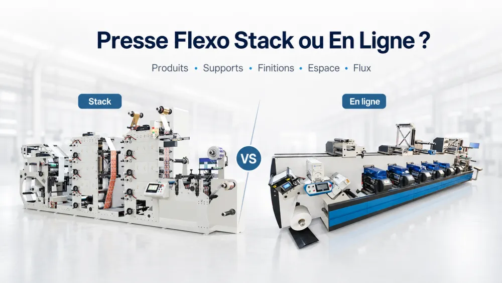 Presse Flexo Stack ou En Ligne : Quelle Configuration Choisir ?