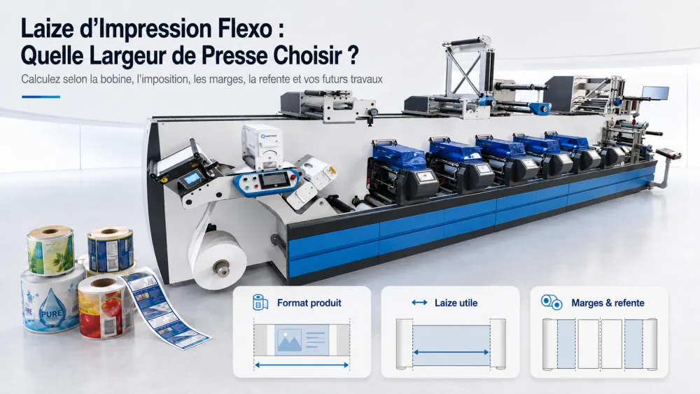 Laize d’Impression Flexo : Quelle Largeur de Presse Choisir ?