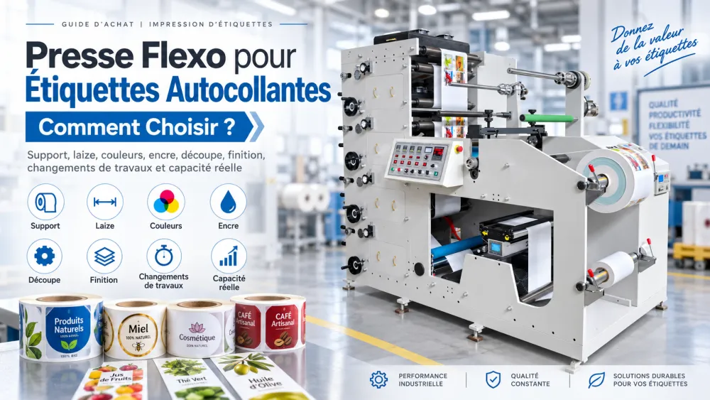Presse Flexo pour Étiquettes Autocollantes : Comment Choisir ?
