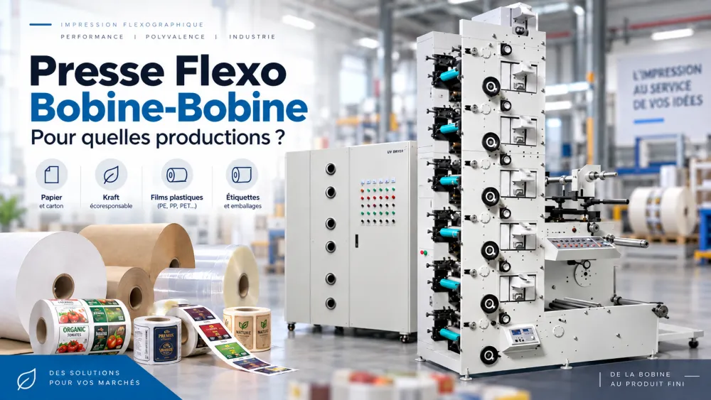 Presse Flexo Bobine-Bobine : Pour Quelles Productions ?