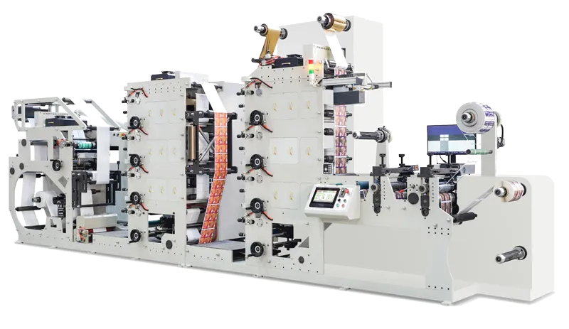 Henghao industrial label printing machine for roll-to-roll production